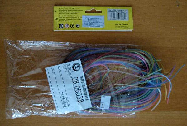 Plastic Strands / Scoubidou "Fluorescence"