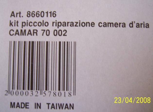 Rubber solution in a bicycle repair kit