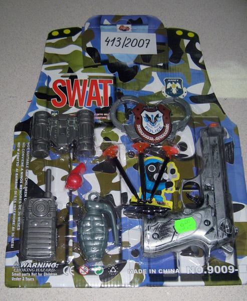 Toy special agent set