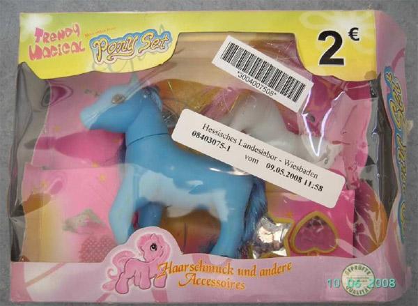 Toy pony set "Trendy Magical Pony Set"