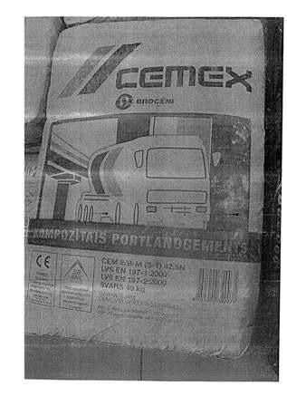 Cement - Portland cement CEMEX