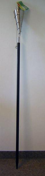 Garden torch – "Kairo" Edelstahl Ollampe
