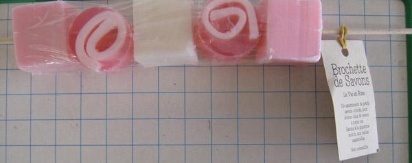 Soap "Brochette de savons"
