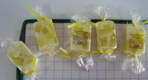 "Nougat" soap