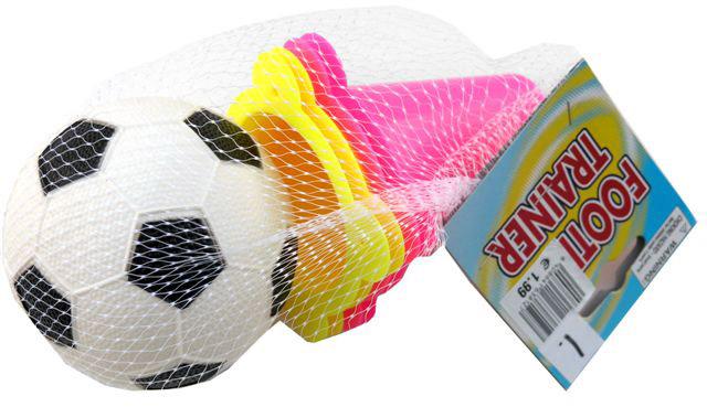 Set of football and cones – "Football trainer"