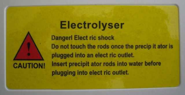 Electrolyser