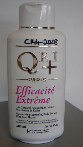 Body lotion - QEI+ Paris Moisturising Lightening Body Lotion