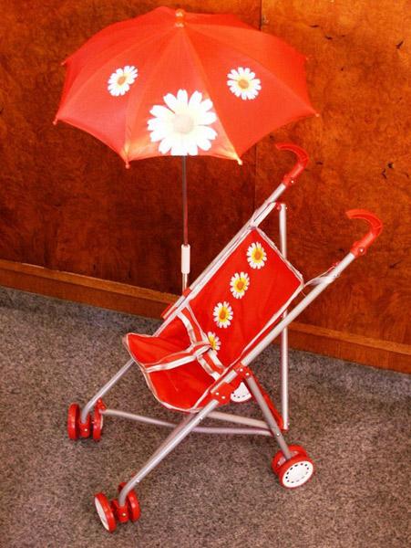 Pushchair for doll (with doll)