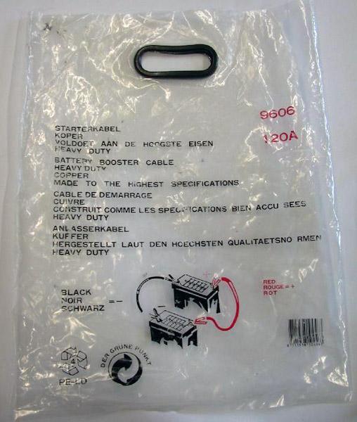Jump leader/starter cable 120A
