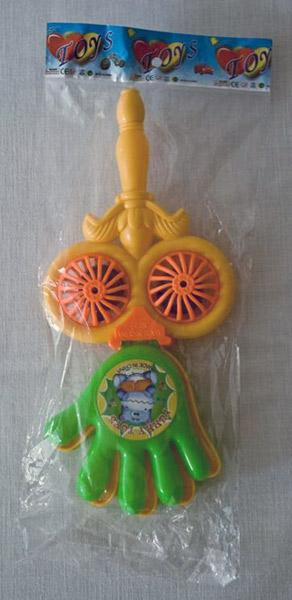 Plastic rattle