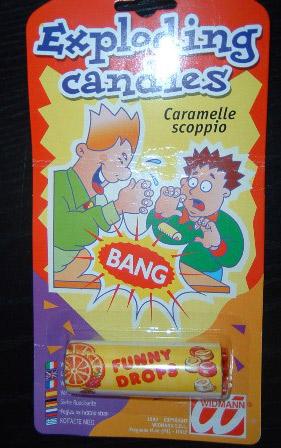 Joke items - FUNNY DROPS – Exploding candies