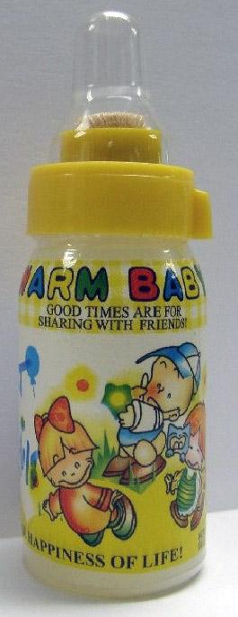 Glue in the form of a baby's bottle