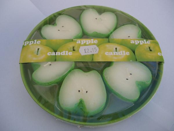 Apple candle