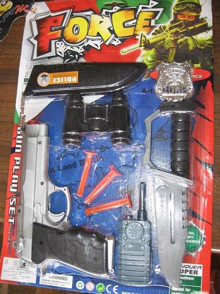Toy special police set - Gun play set