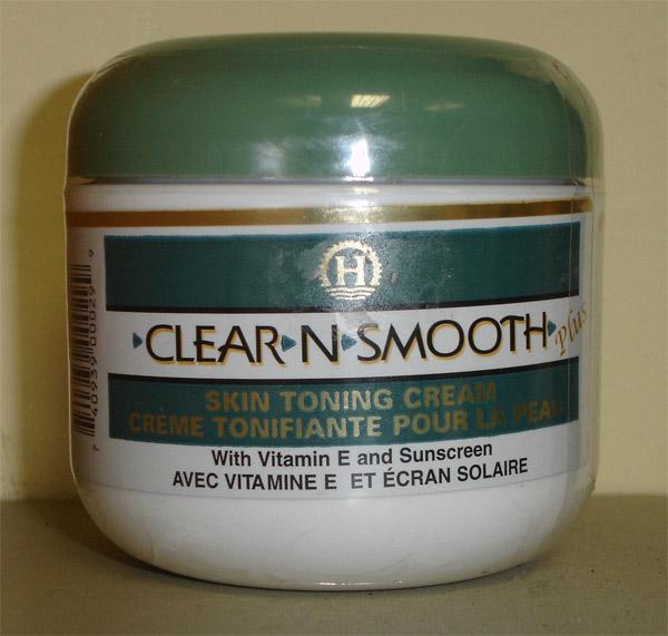 Skin toning cream with vitamin E and sunscreen