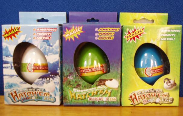 Expanding toys - Colored Growing Pets & Growing Pet Hatch’Em Egg
