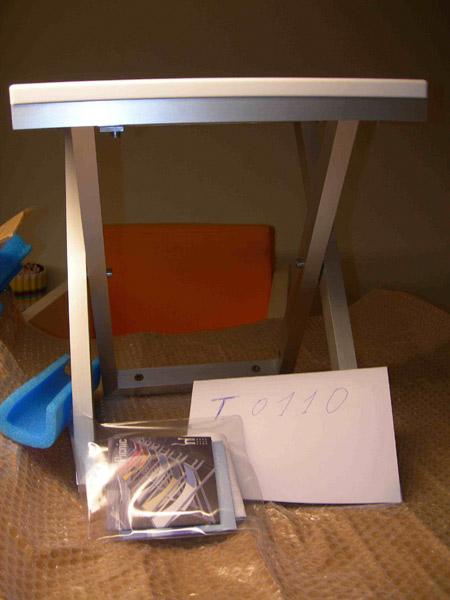 Folding stool for outdoor use