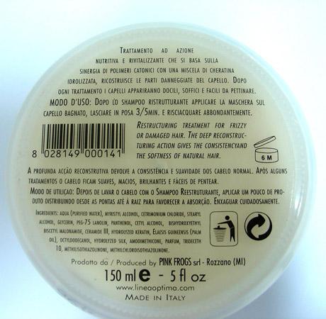 Restructuring hair mask