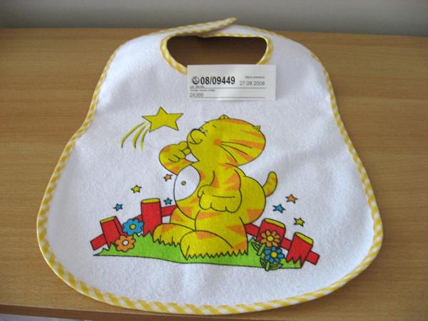 Baby's bib "Kiti"
