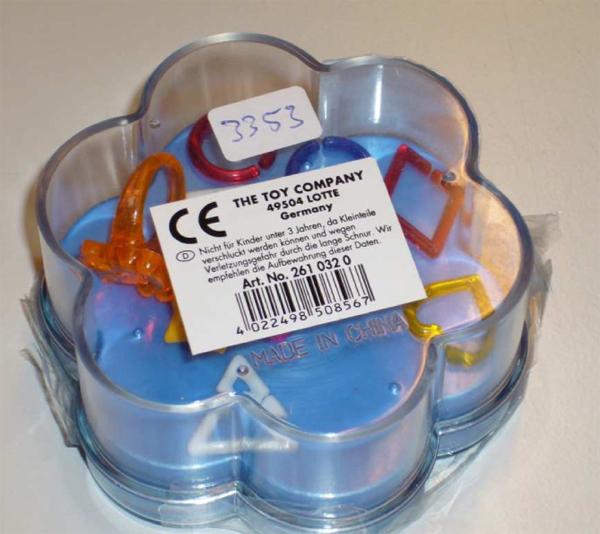 Beads in jewellery box