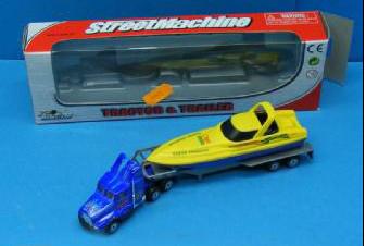 Lorry and trailer toy - Tractor & trailer street machine