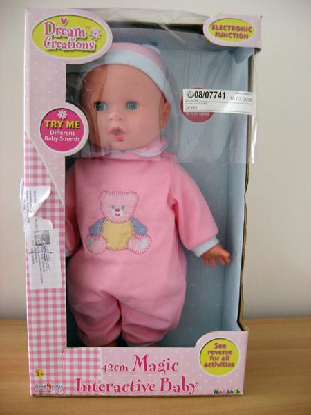Interactive doll - Magic Interactive Baby – 42cm