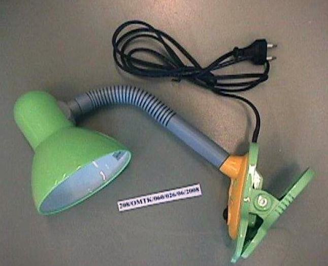 Table lamp with children's motif