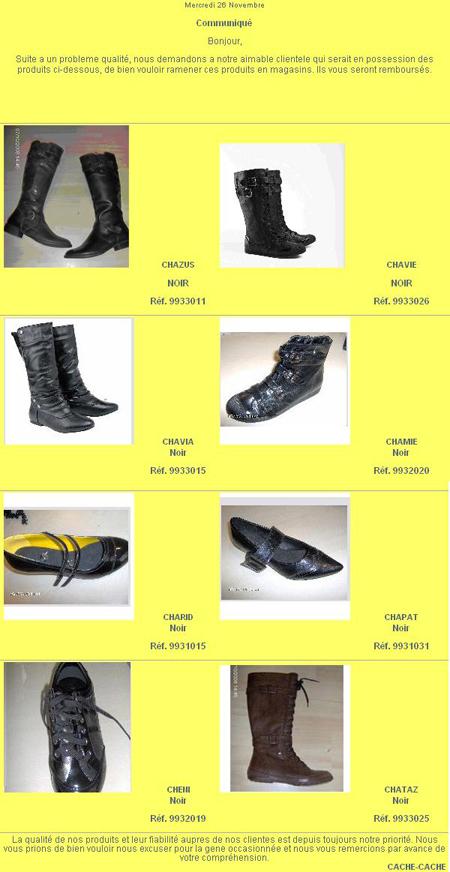 Ladies’ boots and shoes