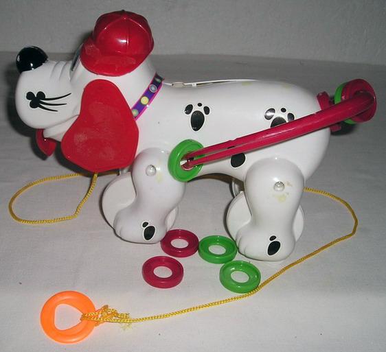 Pull-along dog