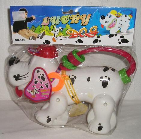 Pull-along dog