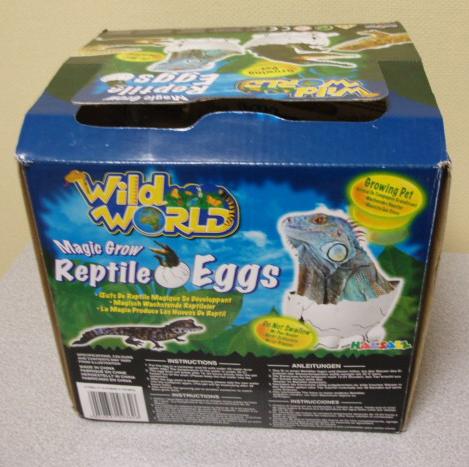 Expanding toys - Magic Grow Reptile and Dinosaur Eggs