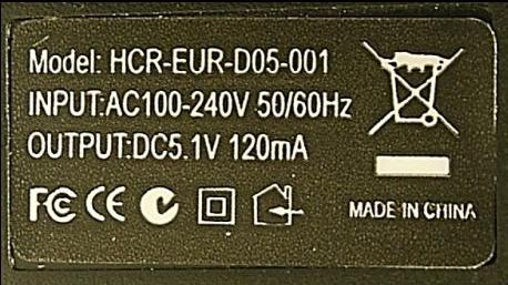 AC adaptor for wireless handset of mobile telephone