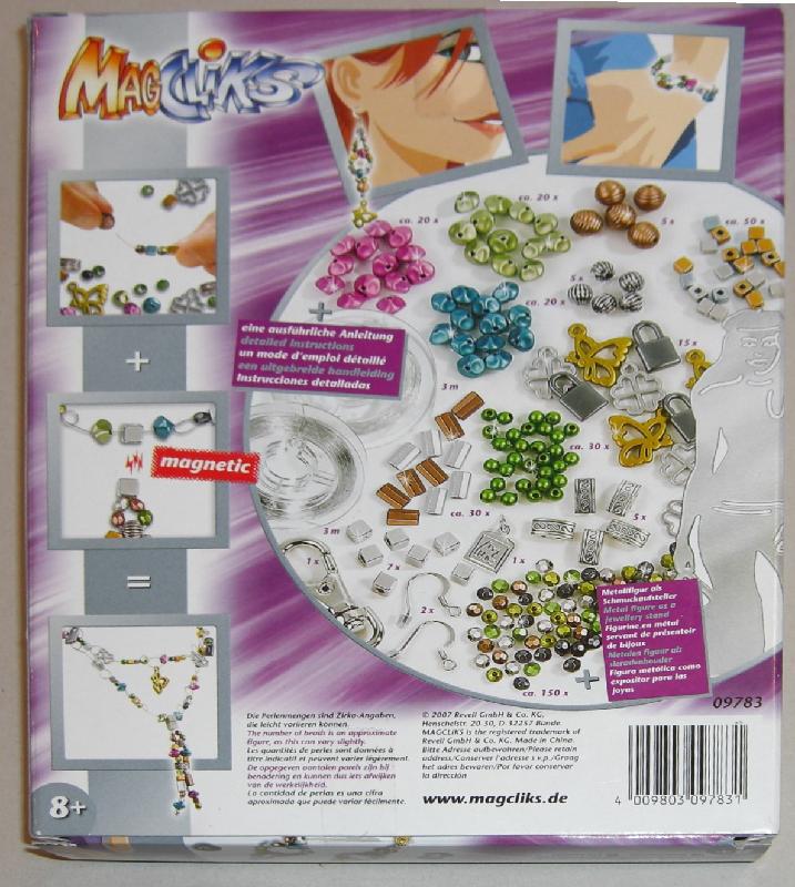 Magnetic jewellery - MAGCLIKS Metallic Beauty