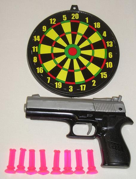 Air gun with arrows - Air gun target game