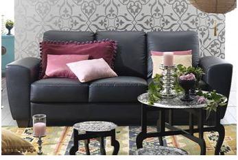 Upholstery furniture: sofas, recliners and foot stools
