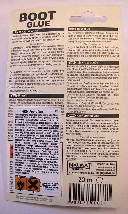 Glue - Boot glue Polyurethane 4