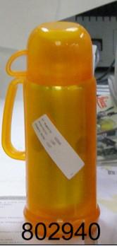 Orange thermos flask