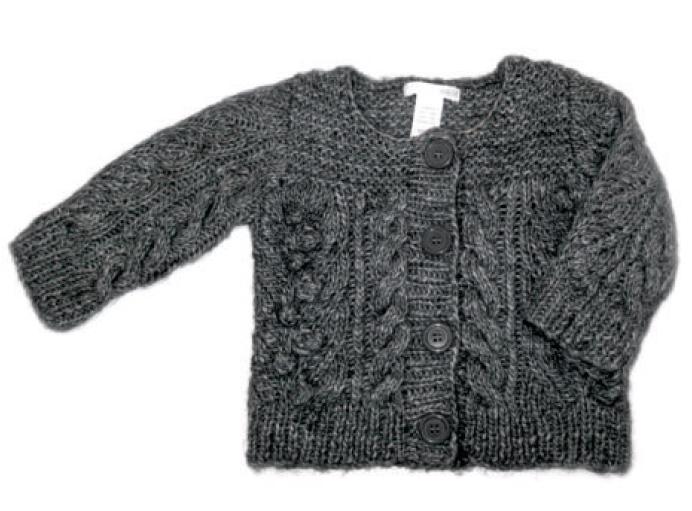 Small child's cardigan