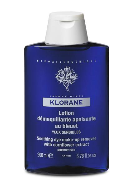 Klorane soothing eye make-up remover with cornflower