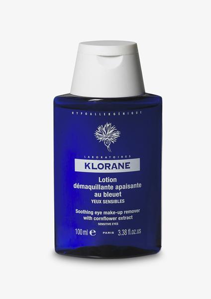 Klorane soothing eye make-up remover with cornflower