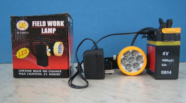 Headlamp with adaptor - Field work lamp
