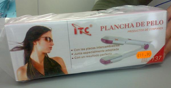 Hair straightener - Plancha de pelo