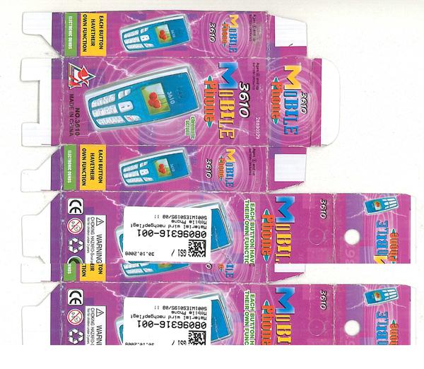 Toy mobile phone - Mobile phone 3610
