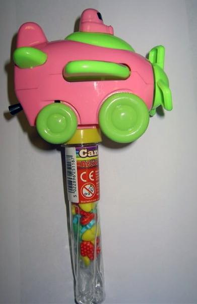 Toys with candy - Action toy and Candy holder