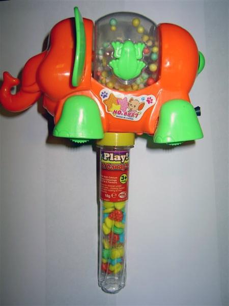 Toys with candy - Action toy and Candy holder