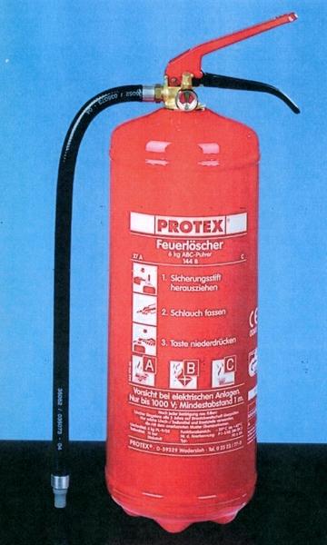 Fire extinguisher - dry powder extinguisher