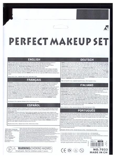 Face paint set - Perfect make up set