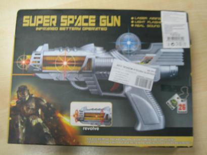 Musical gun with light - Super sp'ace gun