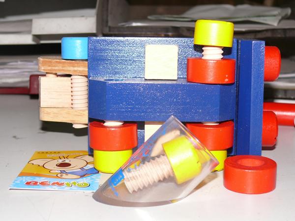 Wooden toys - "Take Apart Truck"