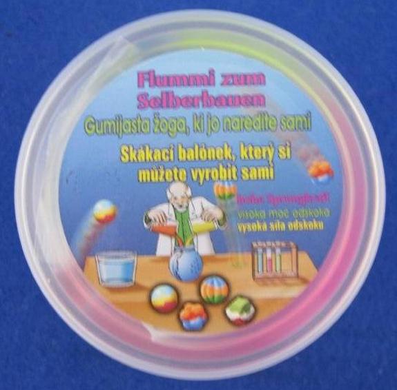 Rubber balls - "Flummi zum Selberbauen" ("Make your own rubber balls")